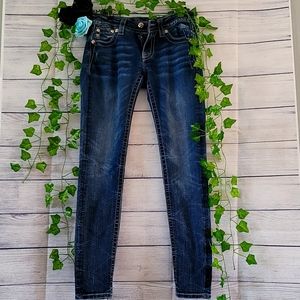 Miss Me Signature Skinny Angel Wing Jeans